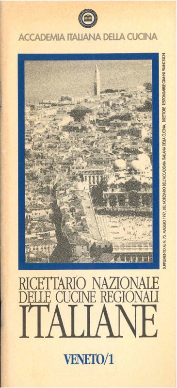 Cover  Ricette del Veneto
