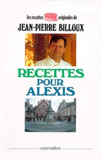 Copertina  Recettes pour Alexis