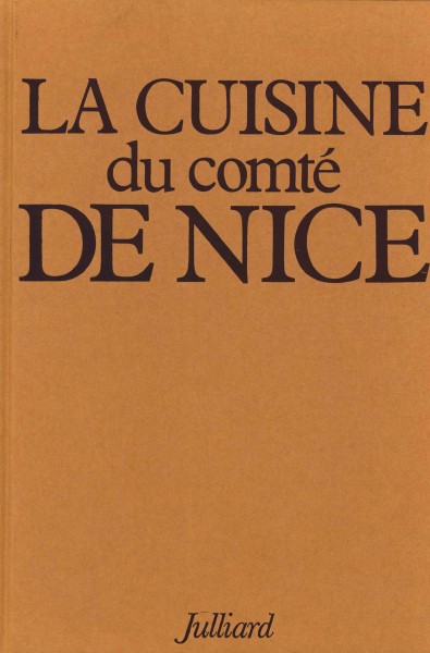 Copertina  La cuisine du comté de Nice