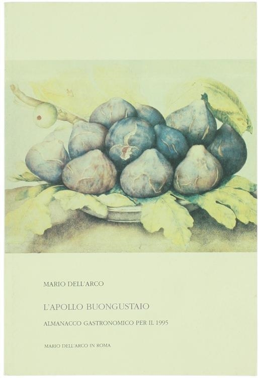 Cover  L'Apollo buongustaio : Almanacco gastronomico dell'anno 1995